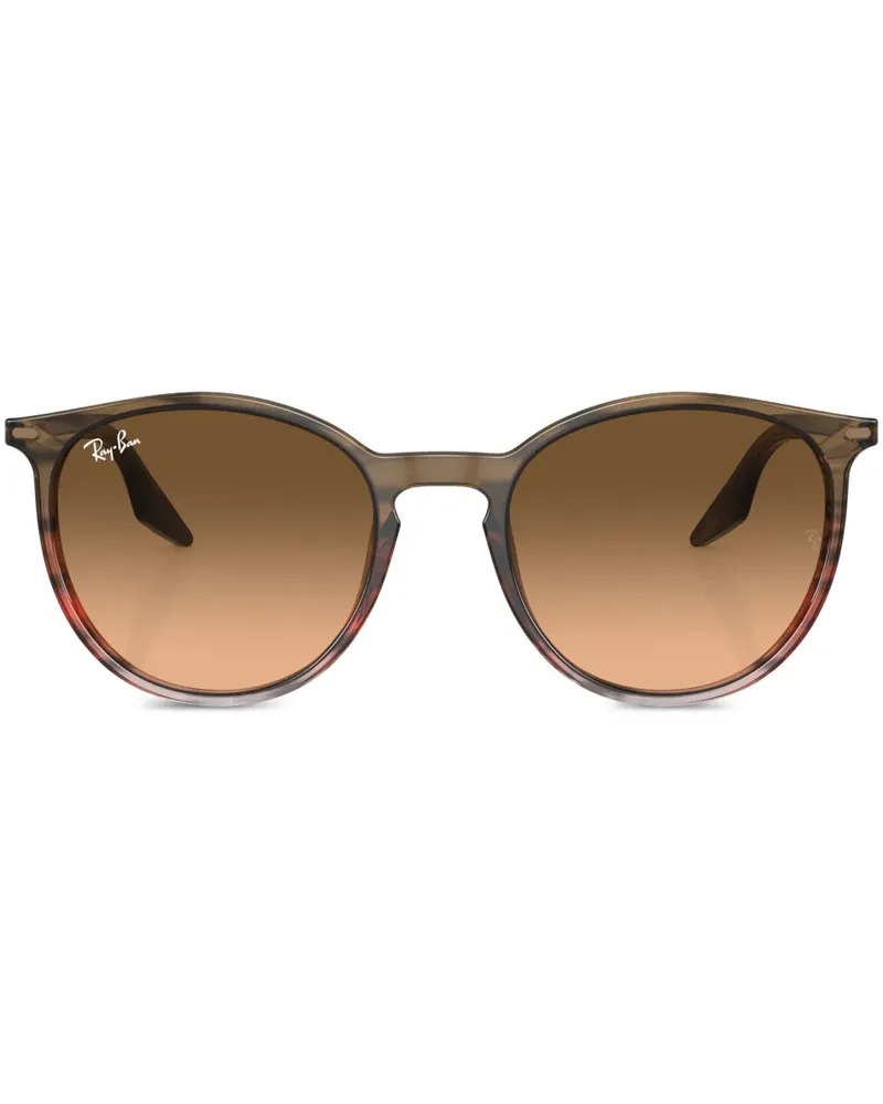 Ray Ban Ovale RB2204 Sonnenbrille - Braun Braun