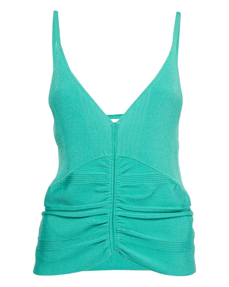Sandro ribbed top - Grün Grün