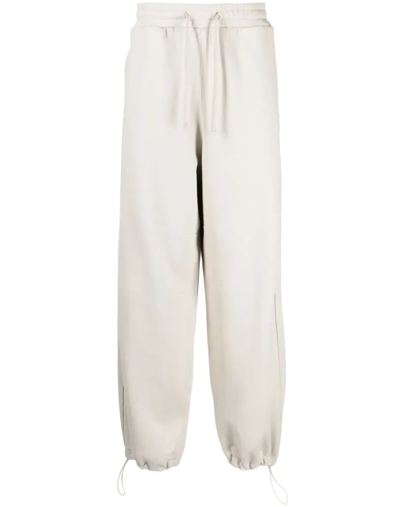 FIVE CM Jogginghose mit Logo-Applikation - Weiß Weiß