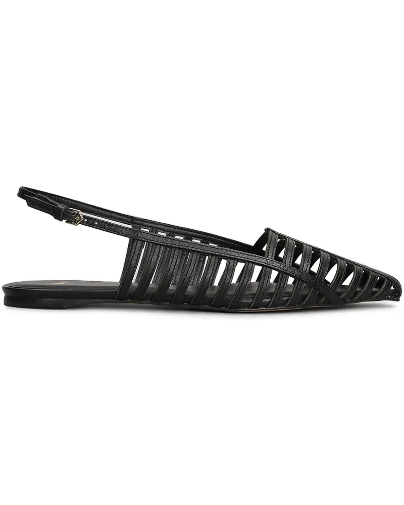 CARRANO Sandalen aus Leder - Schwarz Schwarz