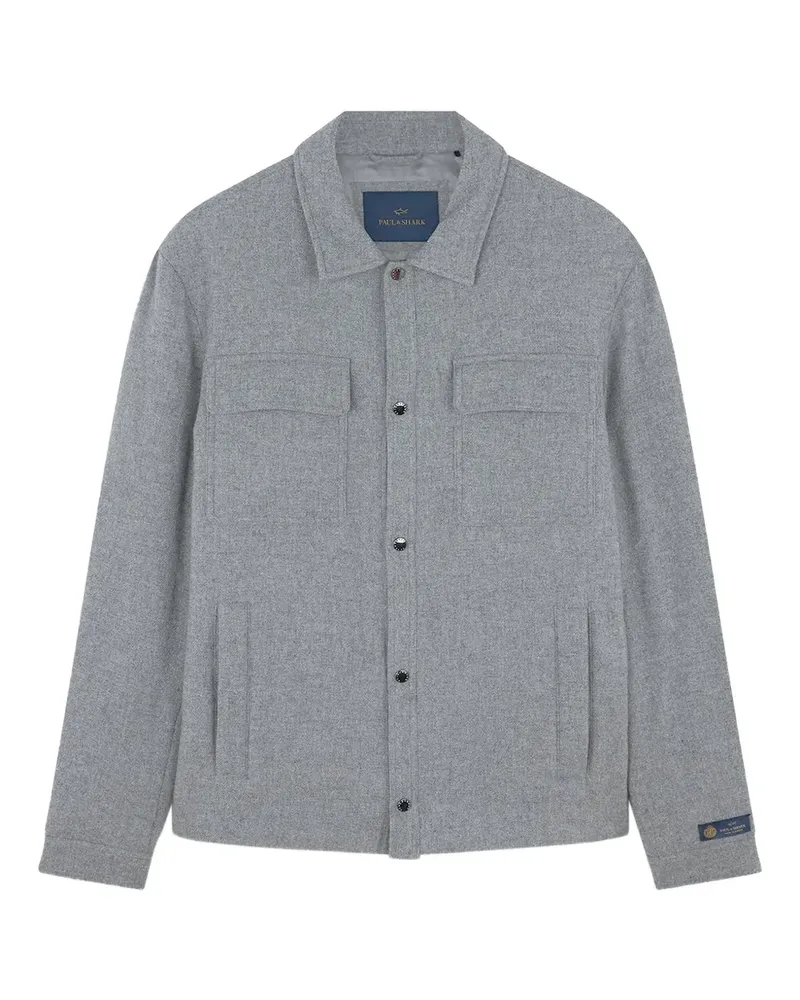 Paul & Shark Gesteppte Hemdjacke - Grau Grau