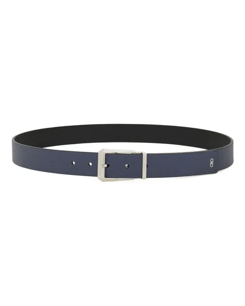 Ferragamo Wendbarer Ledergürtel - Grau Grau
