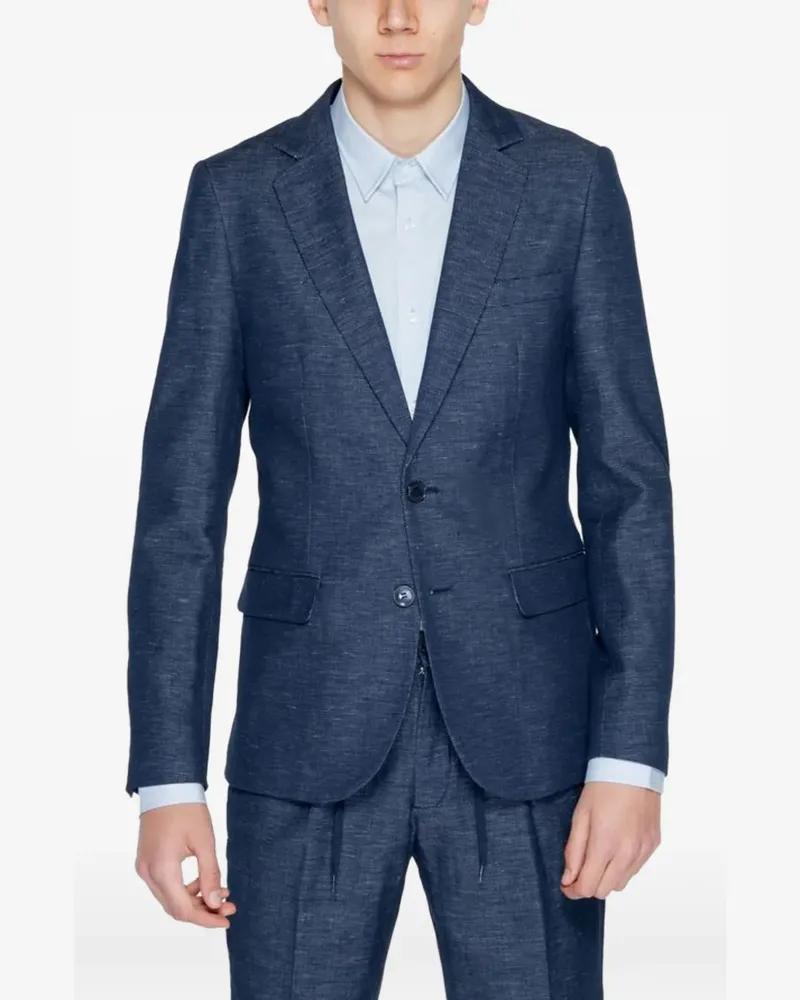 Antony Morato Langärmeliges Hemd - Blau Blau