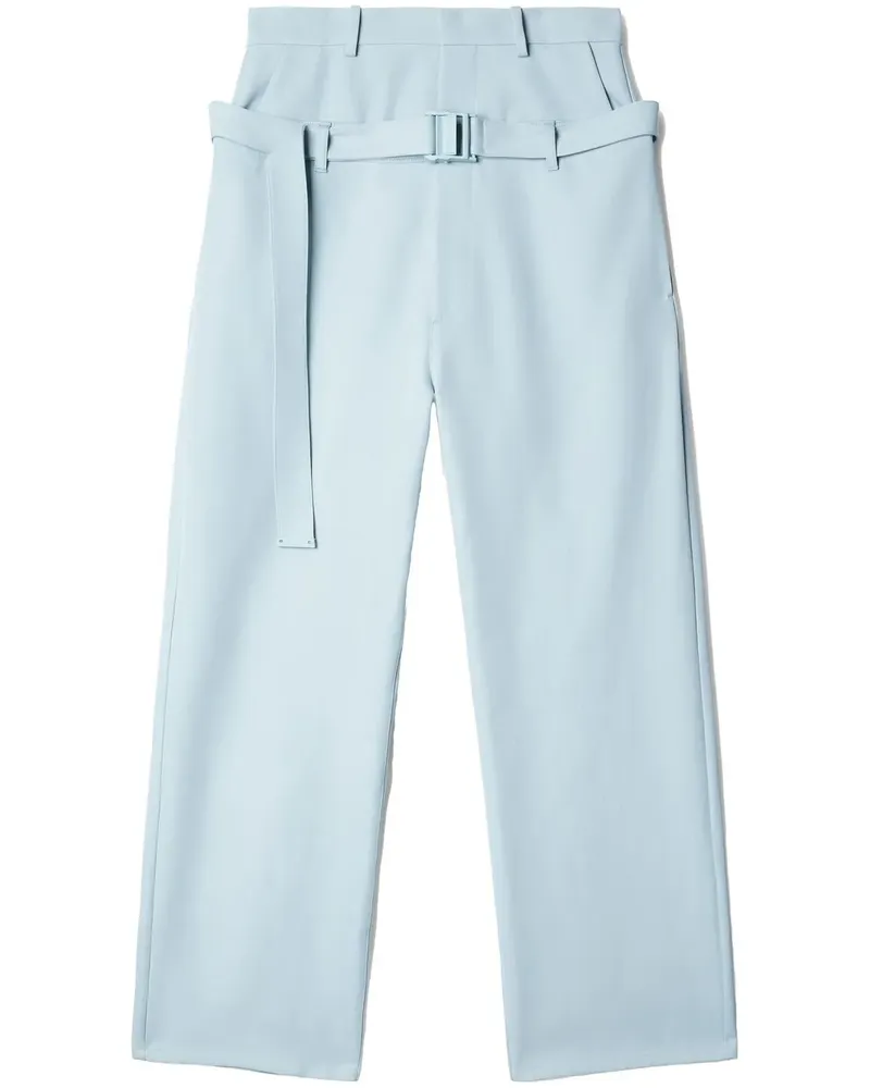 OFF-WHITE Hose mit doppeltem Bund - Blau Blau