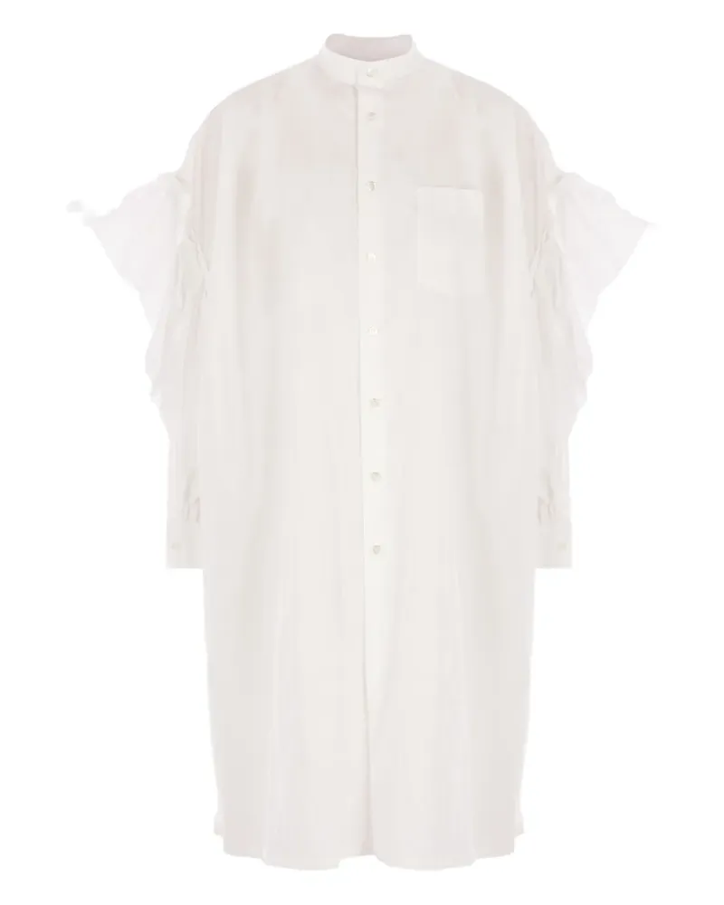 Comme des Garçons Klassisches Hemdkleid - Weiß Weiß