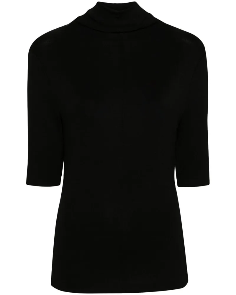 THOM KROM Top mit Stretchanteil - Schwarz Schwarz