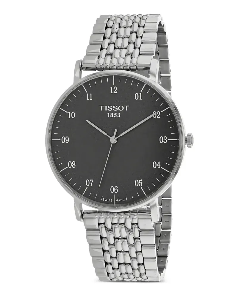 Tissot Everytime Armbanduhr 41mm - Schwarz Schwarz