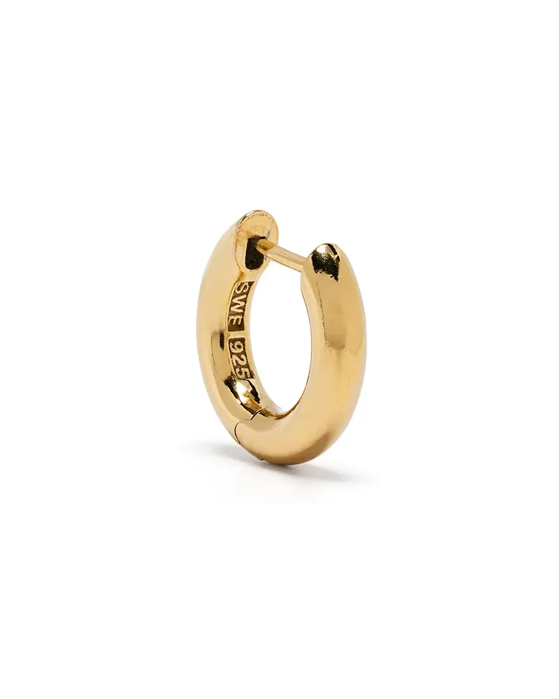 ALL BLUES 14kt vergoldete Creole Gold