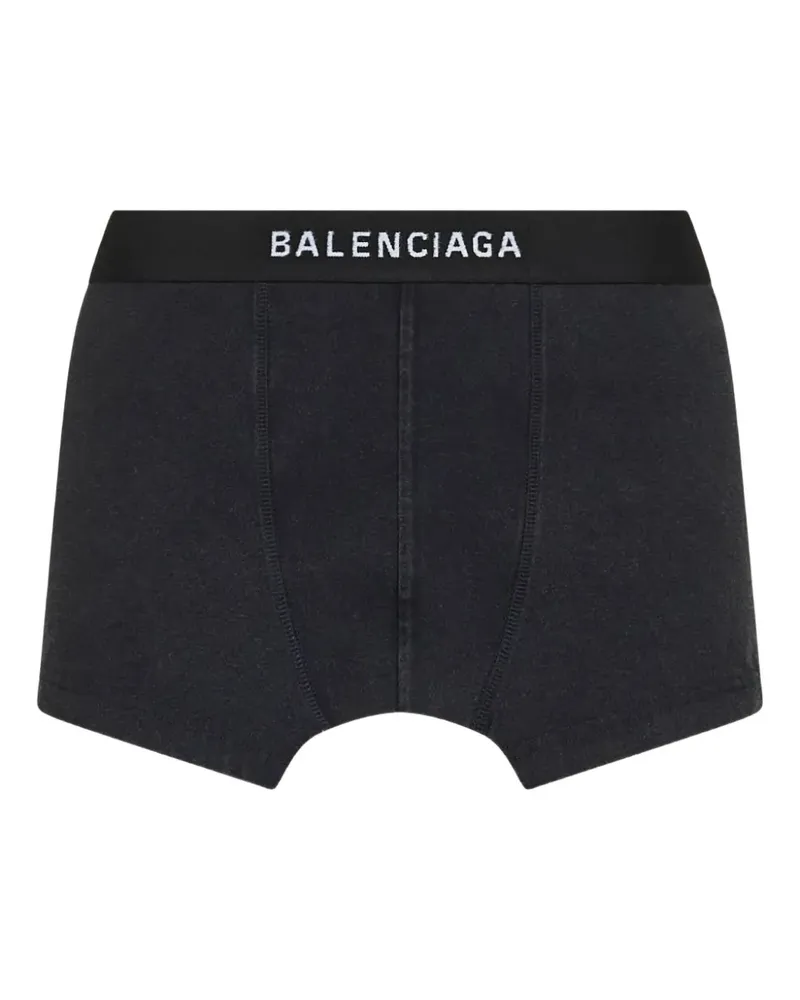 Balenciaga Kurzer Minirock - Schwarz Schwarz