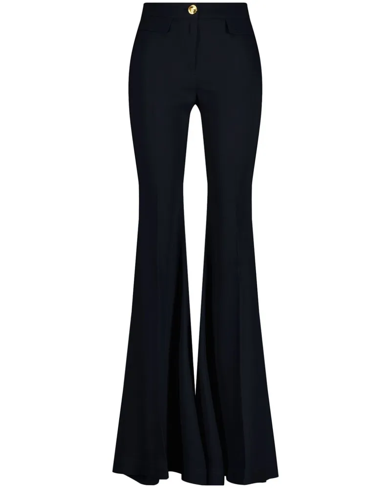 Giambattista Valli Hose mit Texturen - Schwarz Schwarz