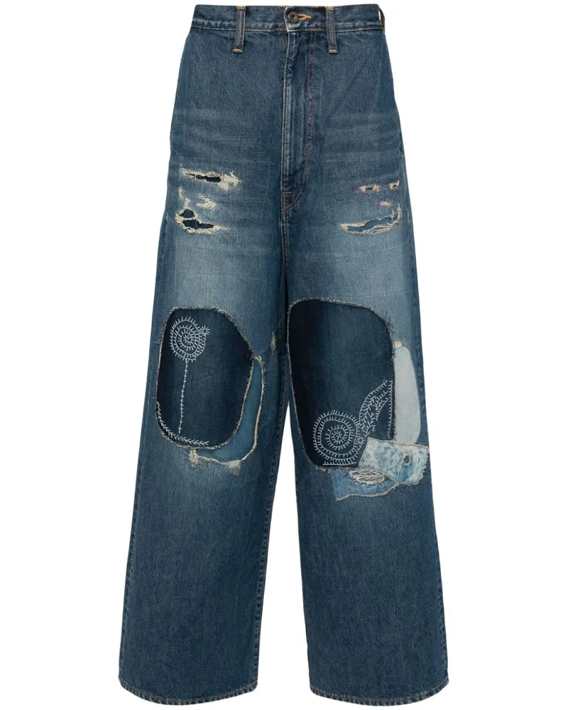 KAPITAL Port Jeans Blau