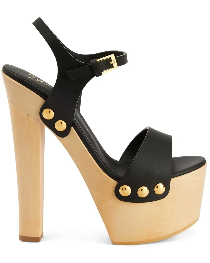Giuseppe Zanotti Fanny Plateau-Sandalen 170mm - Schwarz Schwarz
