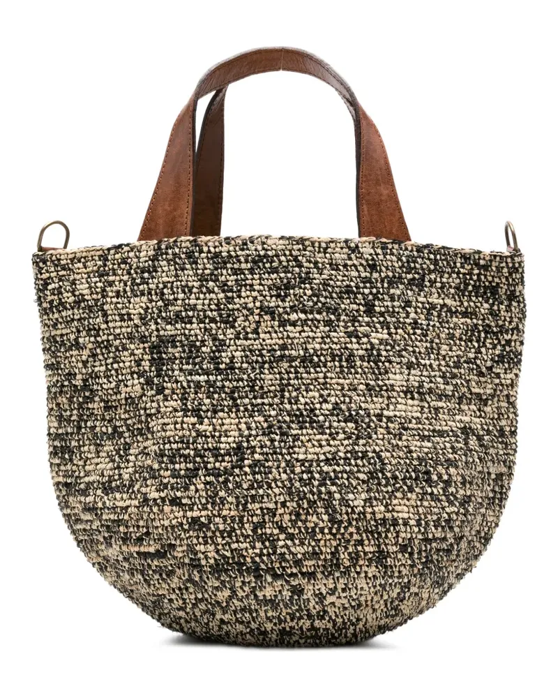 IBELIV top-handle tote bag - Nude Nude