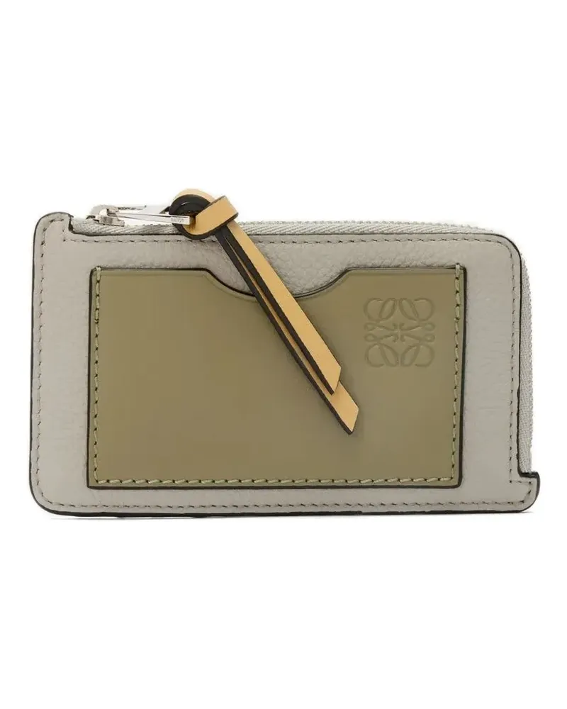 Loewe cardholder zip wallet - Grau Grau