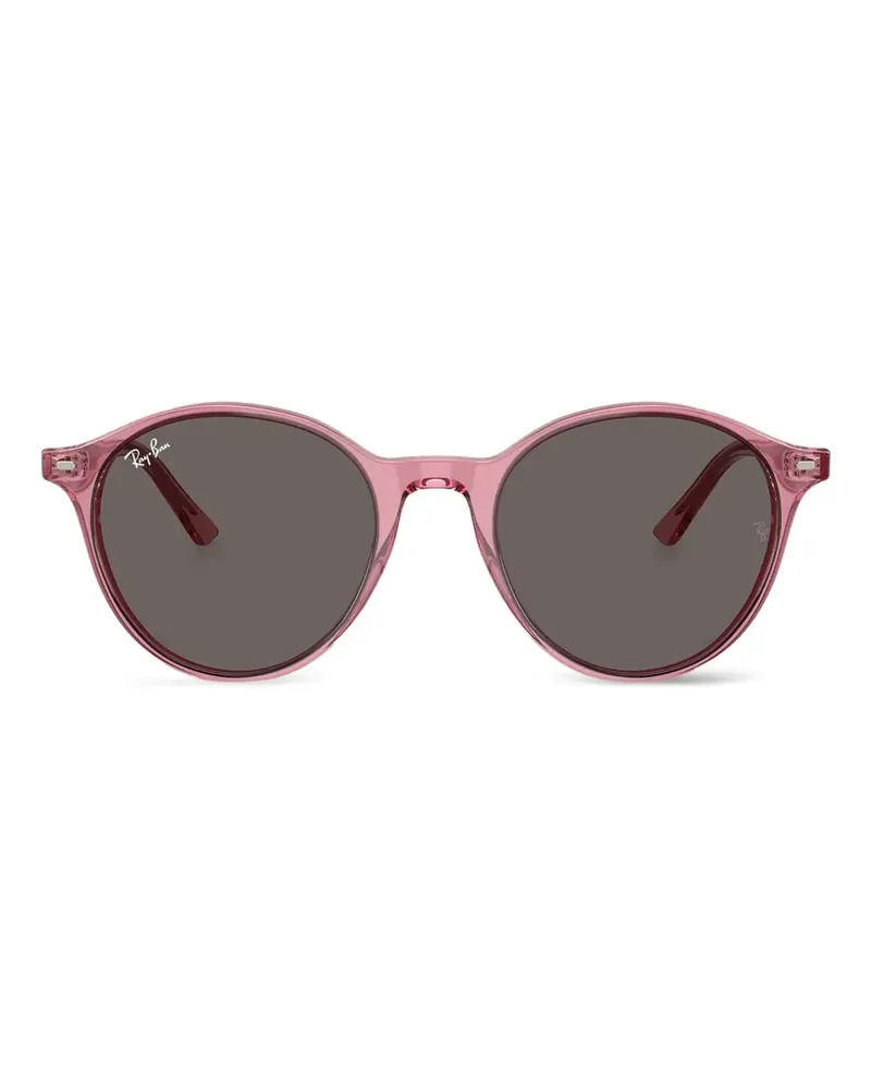 Ray Ban Sonnenbrille mit rundem Gestell - Rosa Rosa