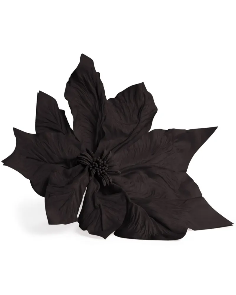 Nina Ricci Pavot Flower Anstecknadel - Schwarz Schwarz