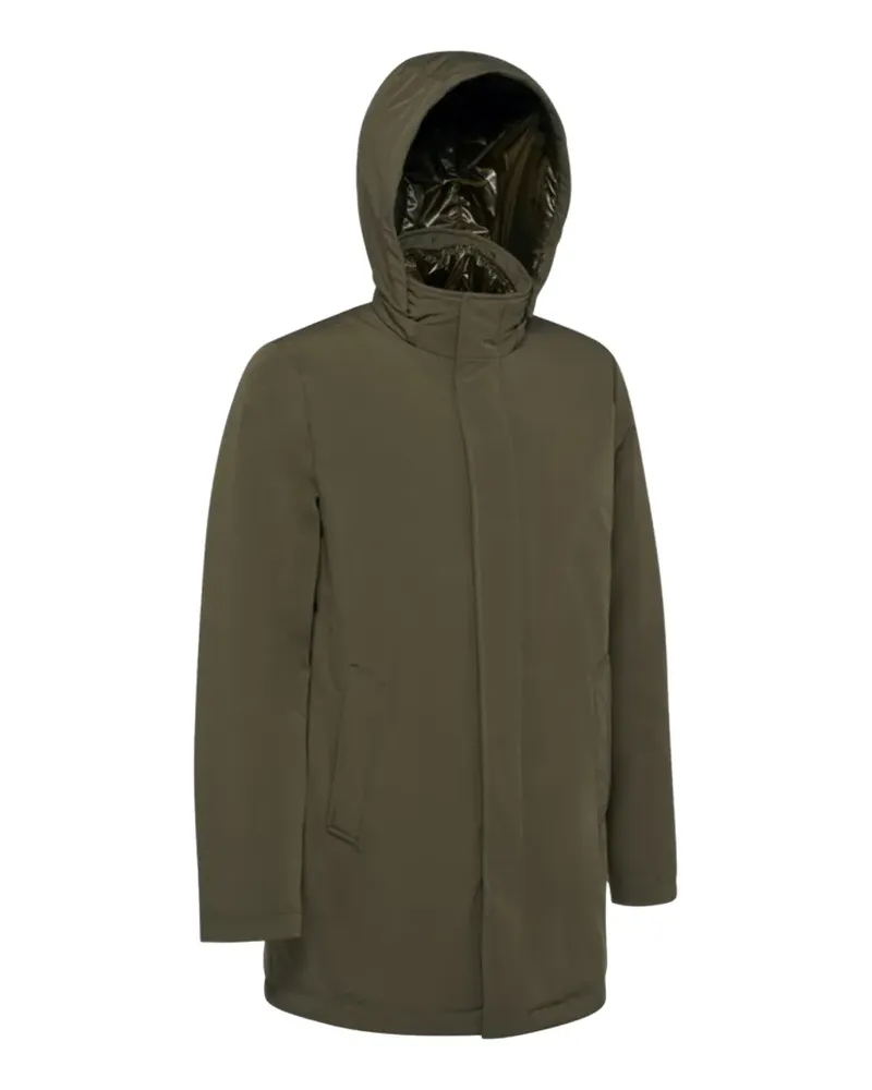 Geox hooded concealed-fastening jacket - Grün Grün