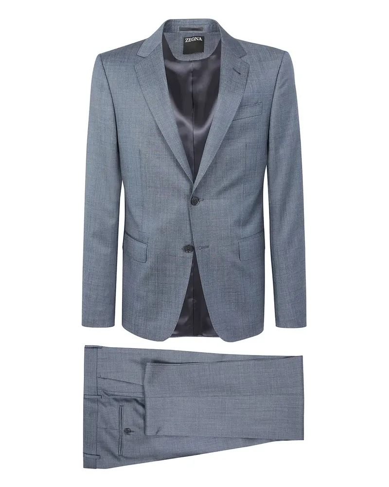 Ermenegildo Zegna Melierter Anzug - Grau Grau