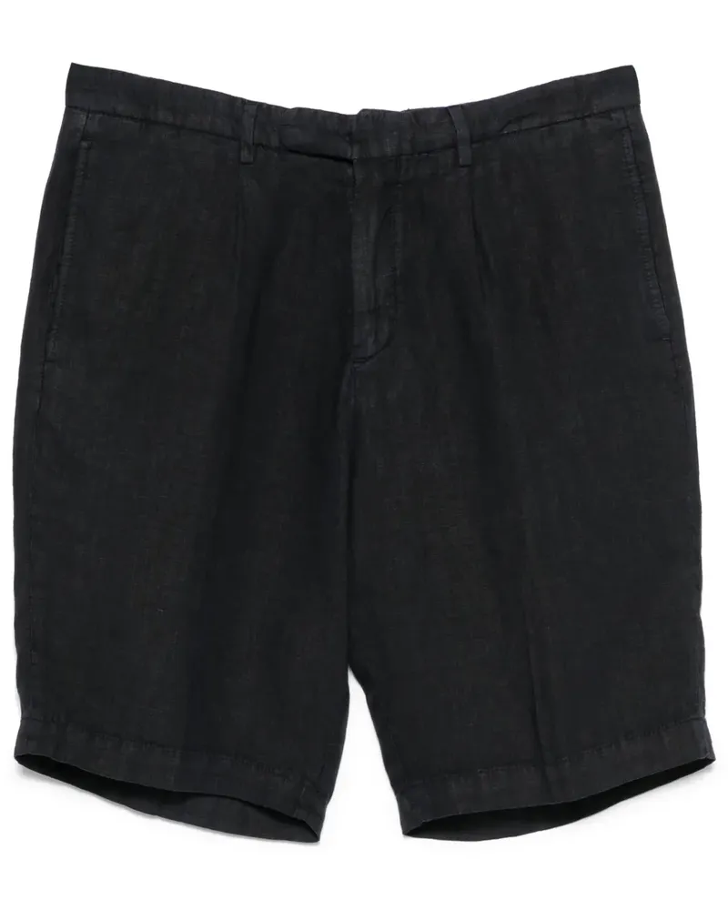 Boglioli Chino-Shorts aus Leinen - Blau Blau