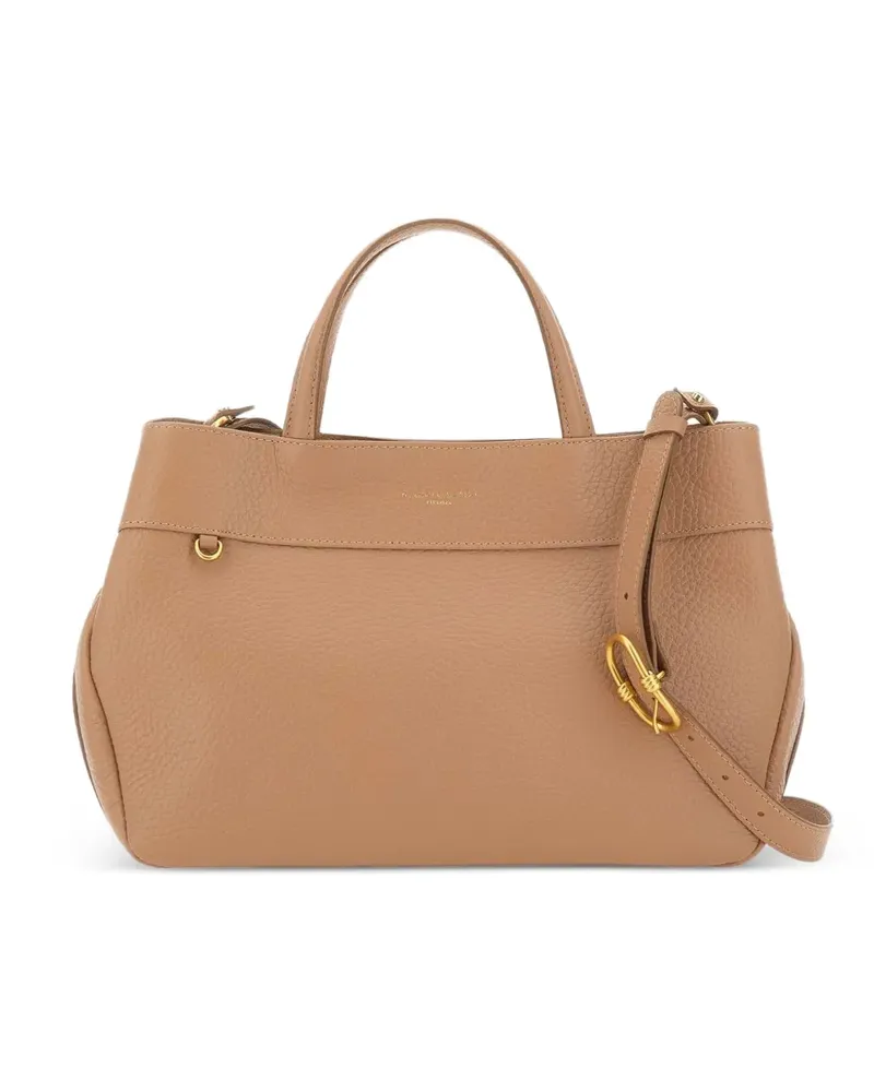 Gianni Chiarini Gehämmerter Selena Tote Bag - Nude Nude