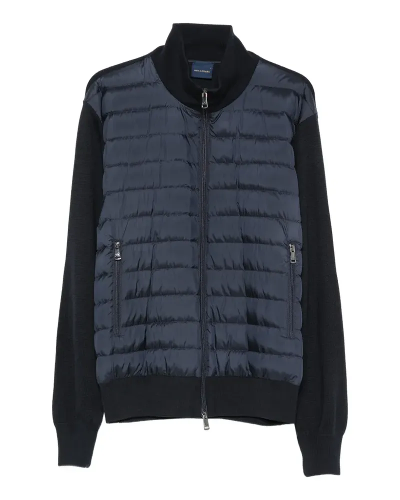 Paul & Shark quilted zip-fastening jacket - Blau Blau