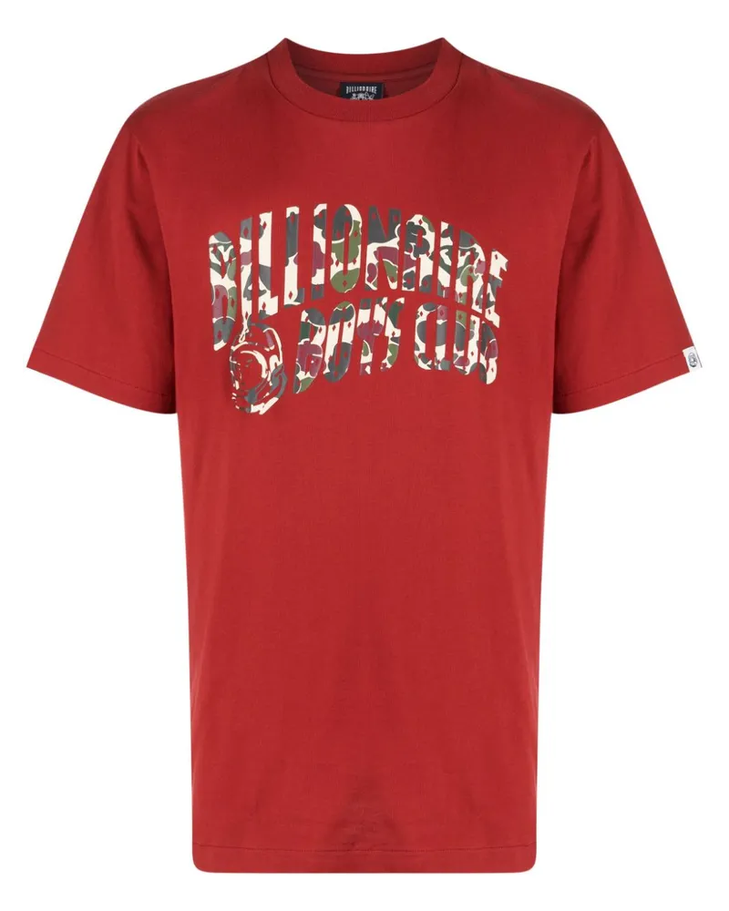 Billionaire Boys Club T-Shirt mit Camouflage-Print Rot