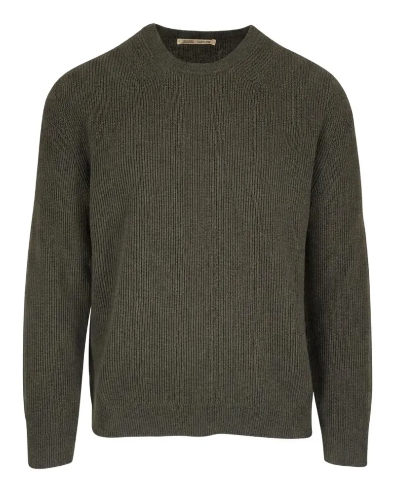 Maurizio Baldassari ribbed-knit long-sleeve sweater - Grün Grün