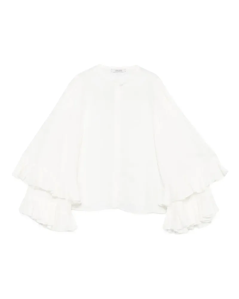 Dorothee Schumacher Bluse mit Rüschen - Weiß Weiß