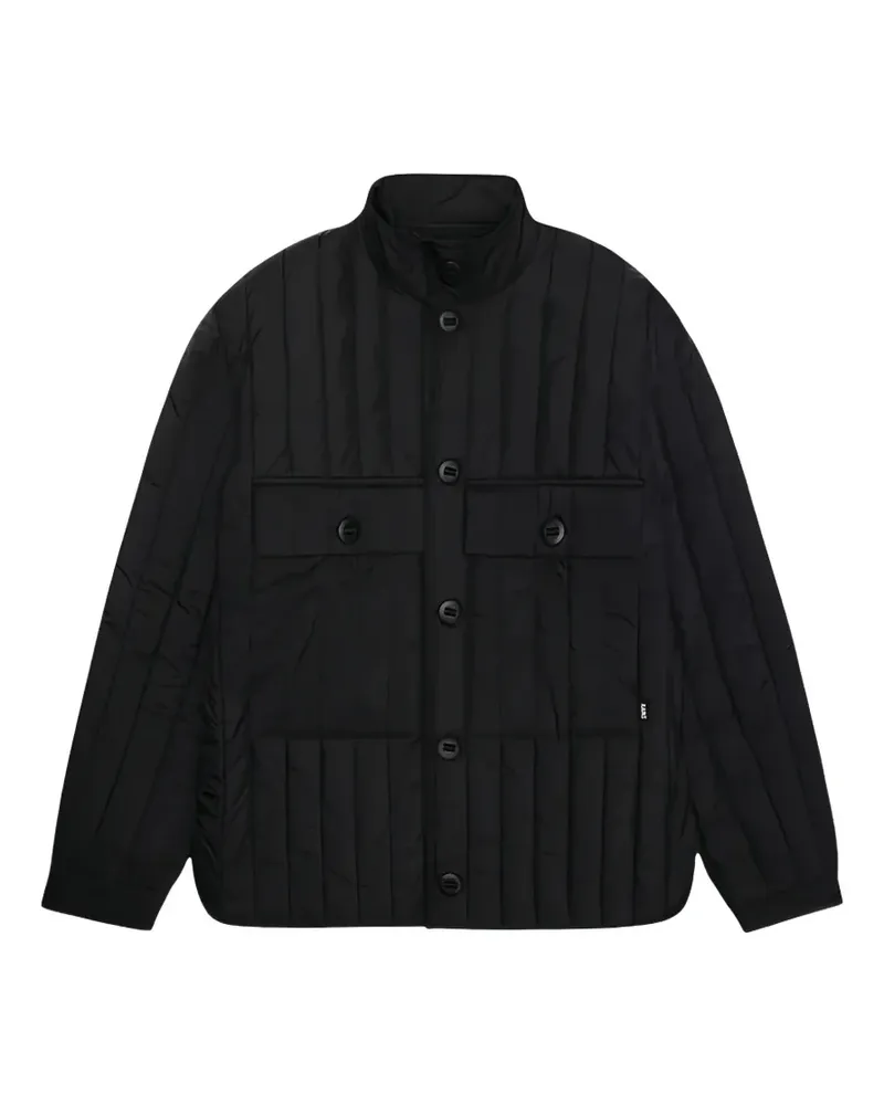 RAINS Banja Liner quilted jacket - Schwarz Schwarz
