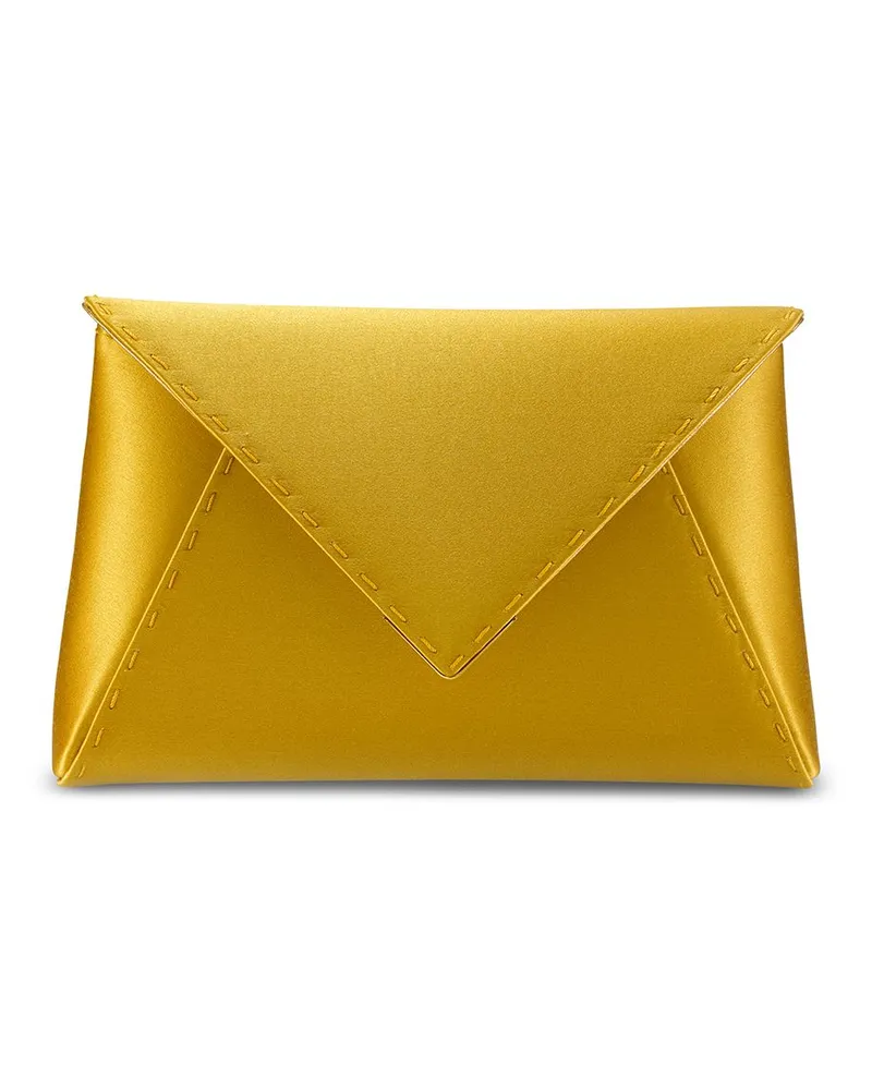 Tyler Ellis Kleine Lee Pouchette Clutch Gelb