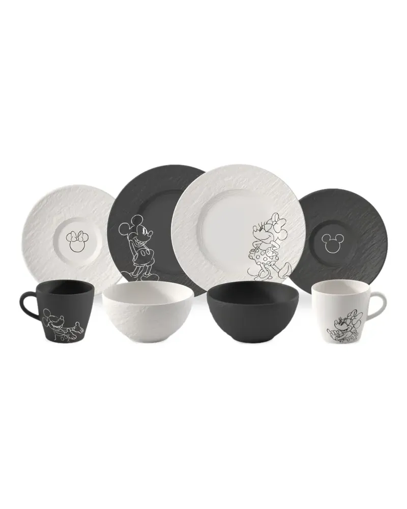 Villeroy & Boch Manufacture Mickey Mouse breakfast set - Weiß Weiß
