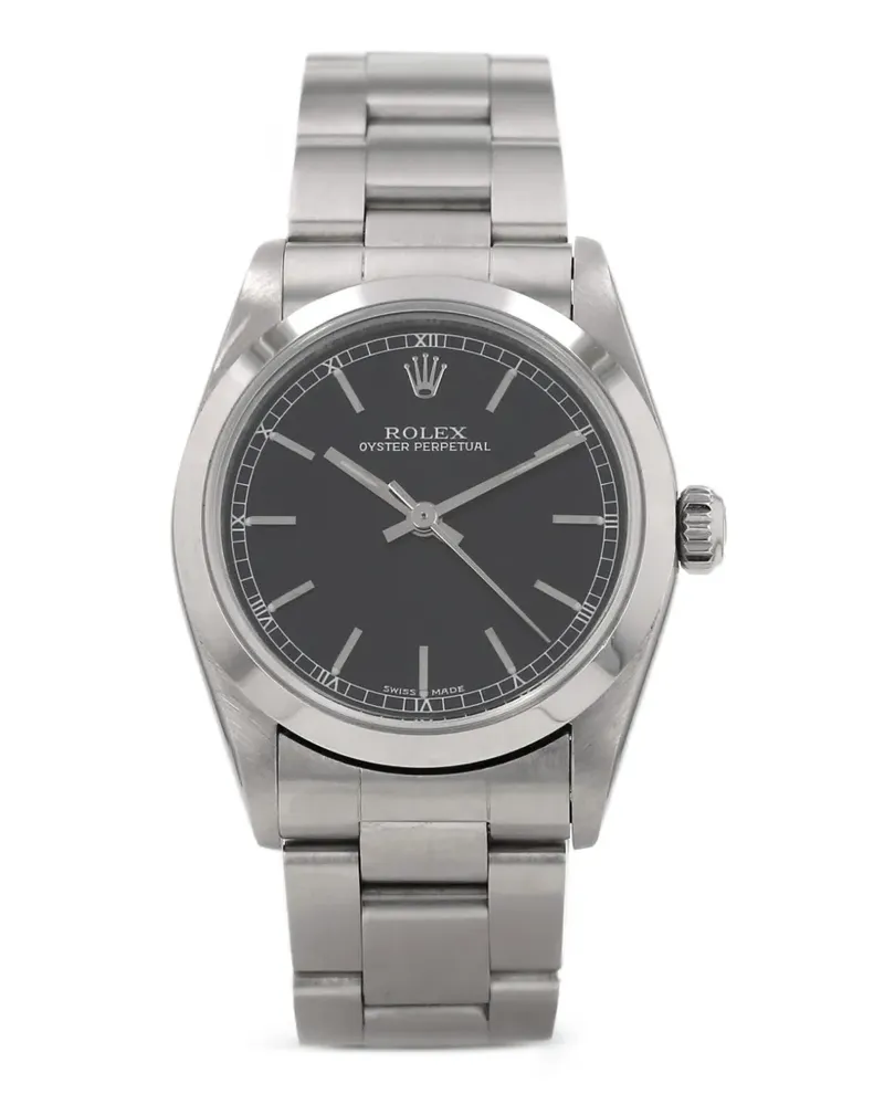 Rolex 1997 Oyster Perpetual Armbanduhr 30mm - Schwarz Schwarz