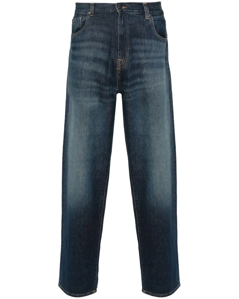 7 for all mankind Ryan Straight-Leg-Jeans - Blau Blau