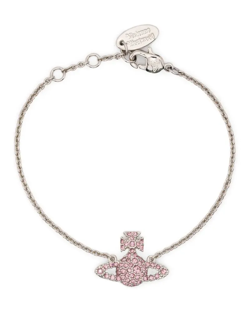 Vivienne Westwood Armband mit Orb-Verzierung - Silber Silber
