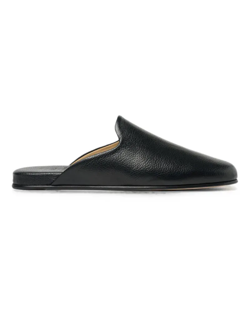 Scarosso Atlas Travel Slipper - Schwarz Schwarz