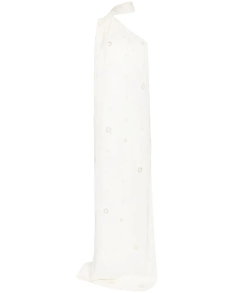 Stella McCartney Kleid mit Polka Dots - Weiß Weiß