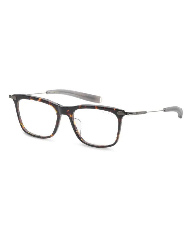 DITA Eckige Lancier Brille - Braun Braun