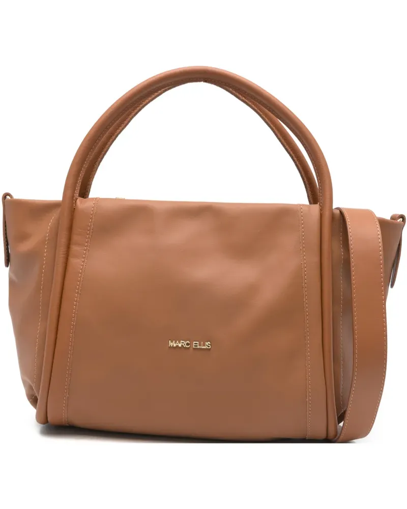 MARC ELLIS medium Lola tote bag - Braun Braun