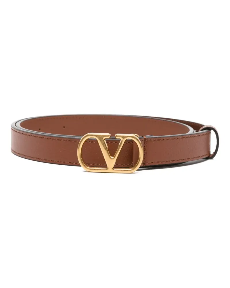 Valentino Garavani Gürtel aus Leder - Braun Braun