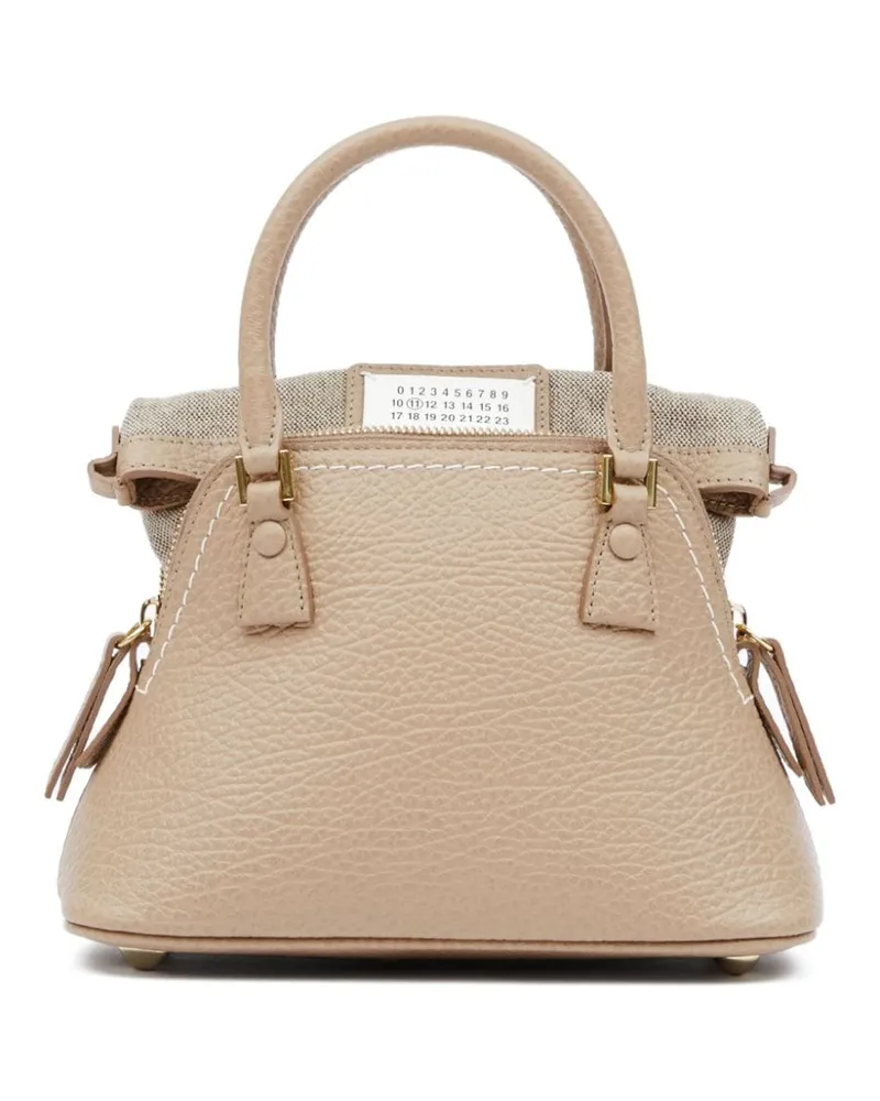 Maison Margiela Mini 5AC Classique Handtasche Nude