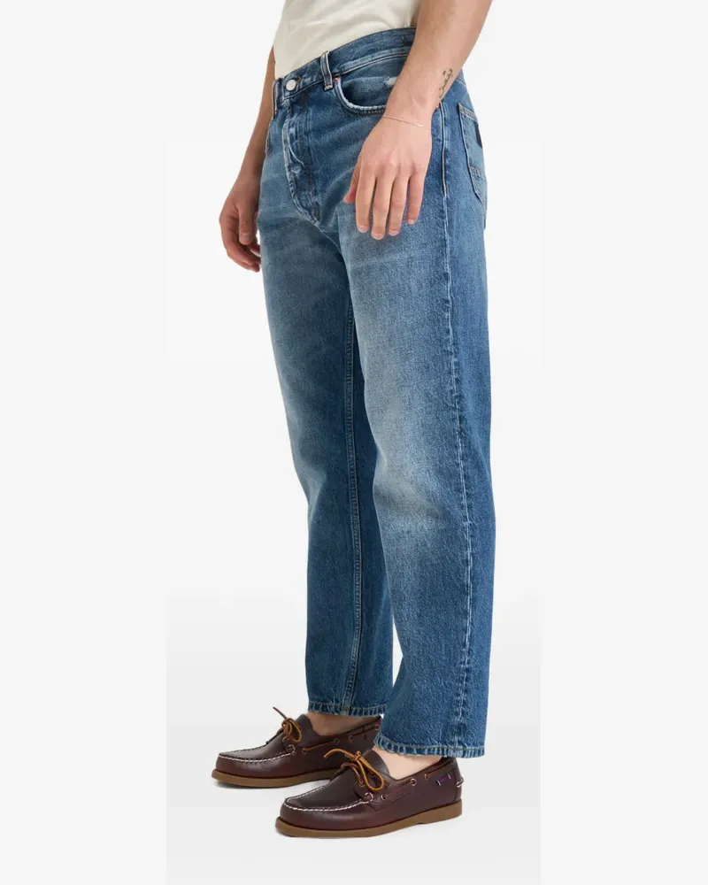 Department 5 Gerade Musso Jeans im Distressed-Look - Blau Blau