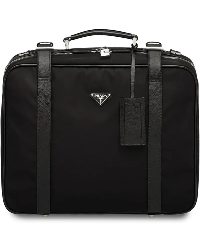 Prada Reisetasche mit Henkel - Schwarz Schwarz