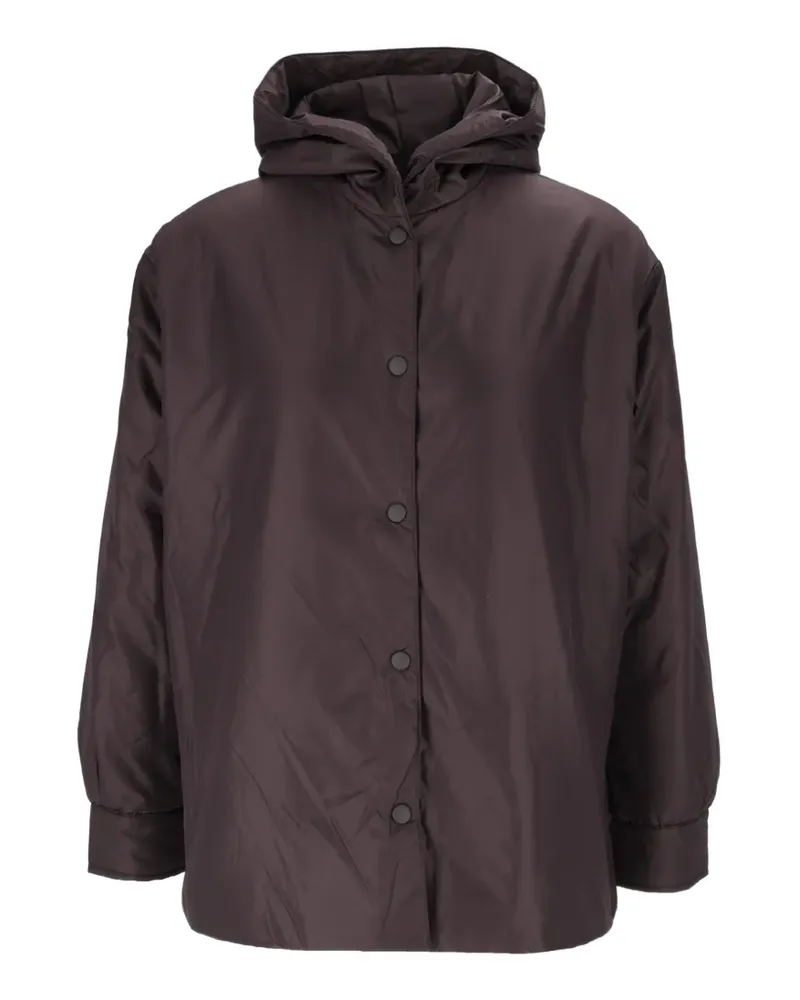 ASPESI Beth hooded jacket - Braun Braun