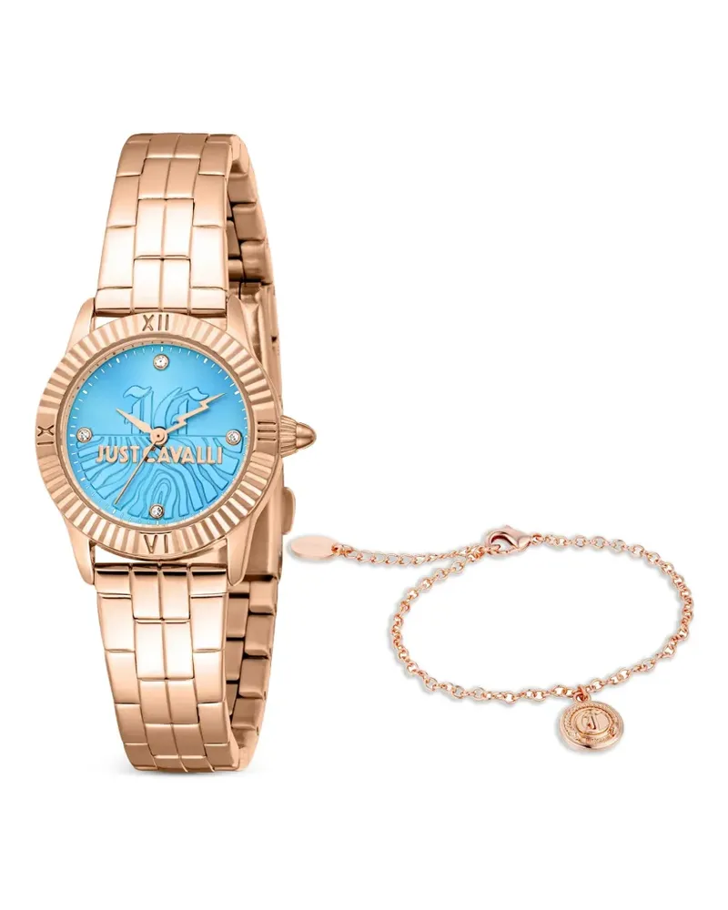 Just Cavalli Mini Raffinata Armbanduhr 26mm - Blau Blau