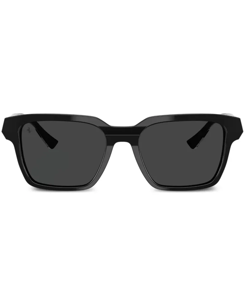 Ferrari Sonnenbrille mit Logo-Print - Schwarz Schwarz
