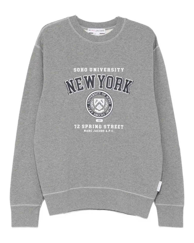 Marc Jacobs Soho University Sweatshirt - Grau Grau