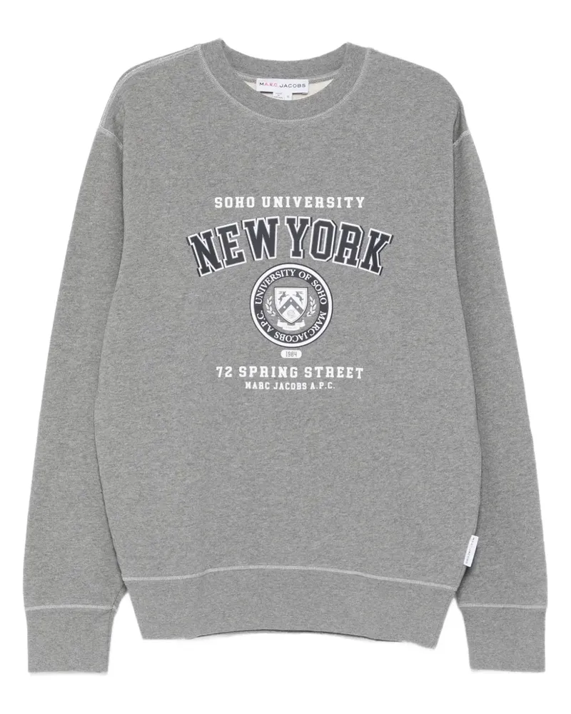Marc Jacobs Soho University Sweatshirt - Grau Grau