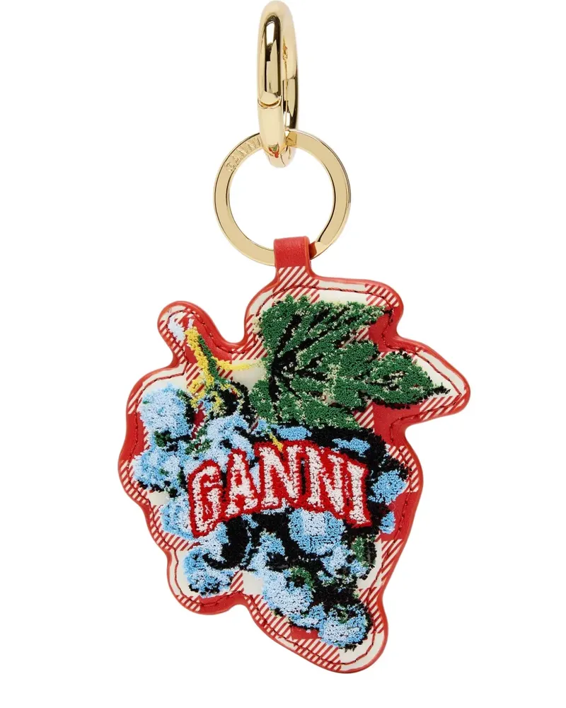 Ganni Grape keyring - Rot Rot