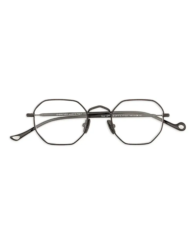 Eyepetizer geometric-frame glasses - Schwarz Schwarz