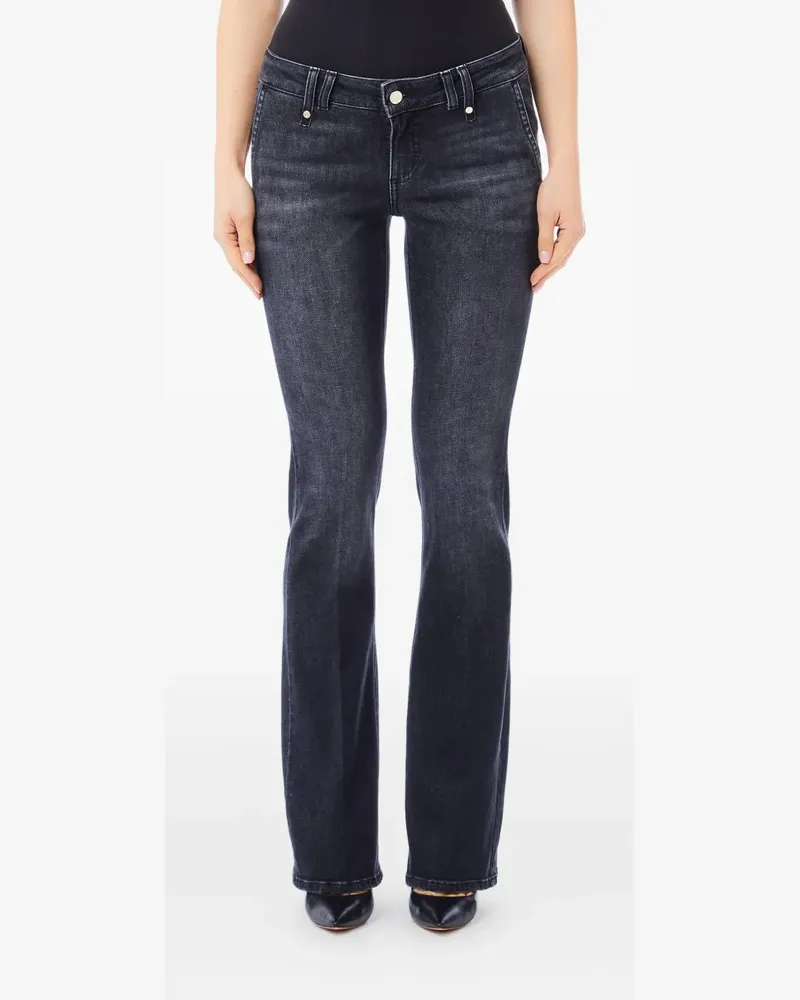 Liu Jo whiskering-effect jeans - Blau Blau
